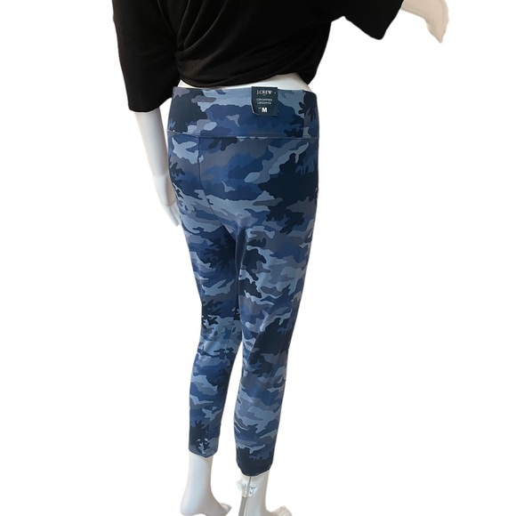 New with tags, J.Crew, crop athletic camo leggings, size medium - Picture 3 of 11